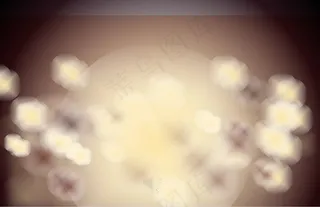 舞台灯光荧光闪闪动态PPT模板