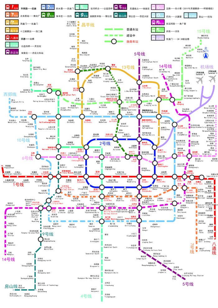 北京地铁线路规划设计矢量素材eps,ai矢量模版下载