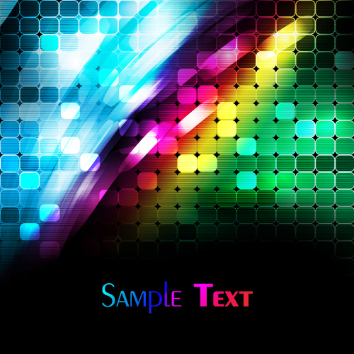   动感线条背景矢量素材