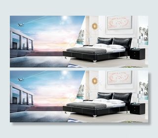 家具海报素材背景　