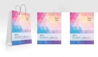 多彩手提袋