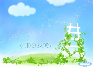 甜甜的滋味--儿童卡通相册PSD分层模板,免抠元素