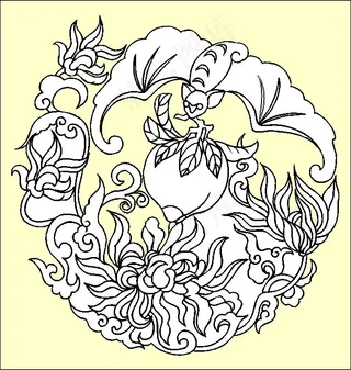 吉祥图纹 矢量CDR_11