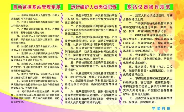 环保制度及职责图片(3402X2268(DPI:72))psd模版下载