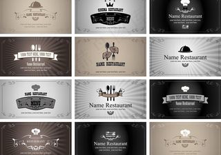 西餐厅菜单封面设计图片