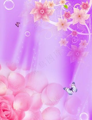 玫瑰花瓣移门图案图片