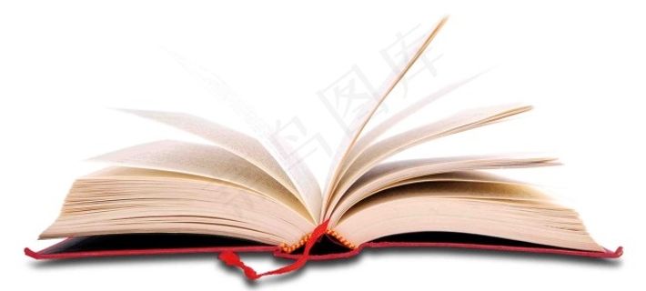 翻开的书籍