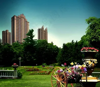 法式洋房精细分层未添加字体