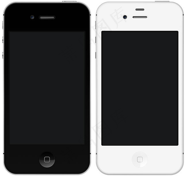 iPhone4s模型图片psd素材