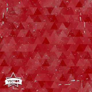 复古 菱形红色平铺矢量背景素材
