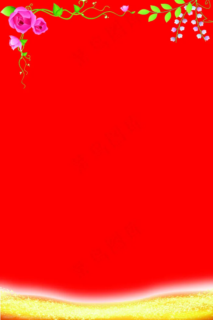 红色展板背景psd模版下载