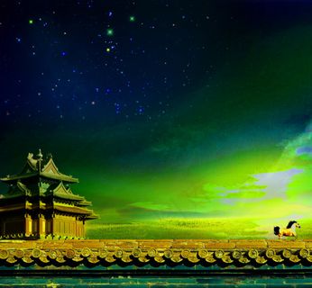 形象平原野马星空图 形象平原野马星空图
