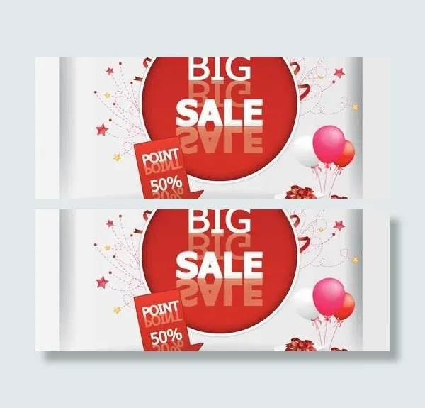 展示场景打折促销海报矢量素材