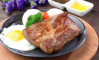 牛排套餐 梅花肉排图片