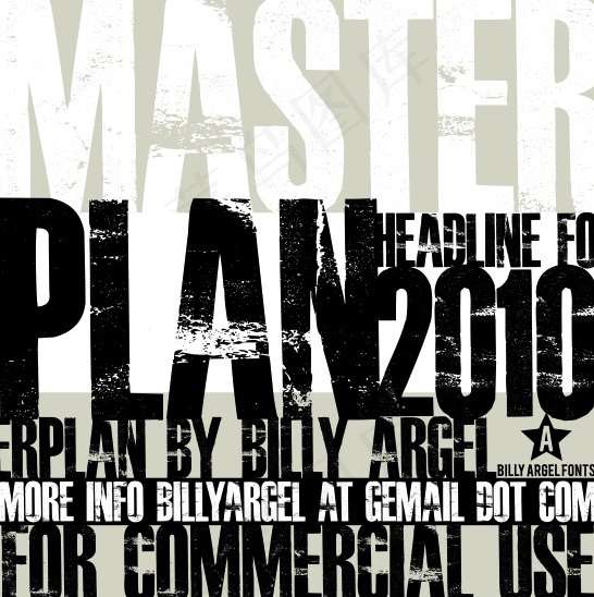 MASTERPLAN 英文字体下载