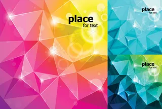 精美钻石截面背景