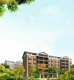 原创地产多层分层素材