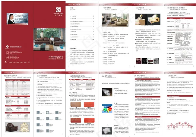 左右沙发说明书(196X208)cdr矢量模版下载