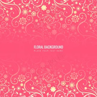 粉红色花的背景