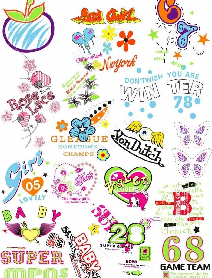 多种标志矢量素材 多图片