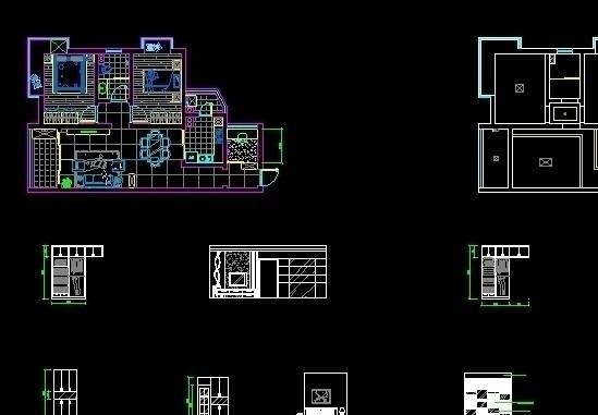 家装整套CAD图纸