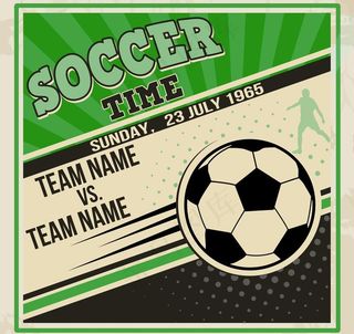 足球海报背景图片