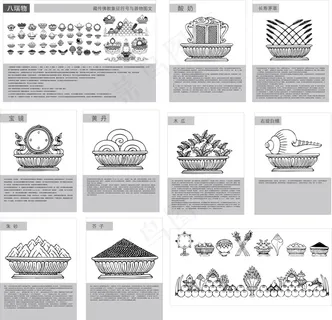 藏传佛教的符号和228瑞士材料载体... 藏传佛教的符号和228瑞士材料载体...