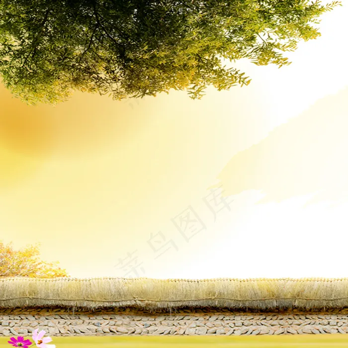 淘宝天猫主图直通车秋季背景素材精品...psd模版下载