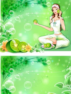 美女水果美容图片