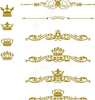 皇冠花纹图片