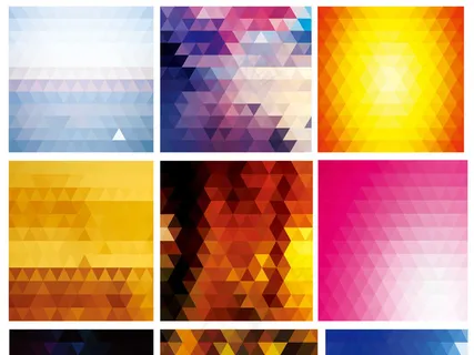 炫彩马赛克背景图片素材