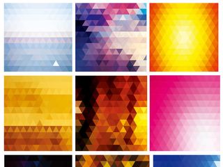 炫彩马赛克背景图片素材