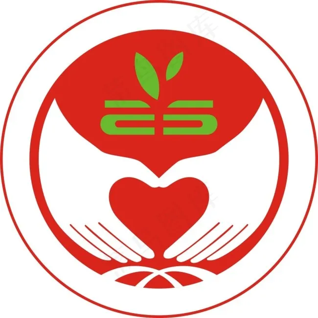 大连慈善总会cdr矢量模版下载