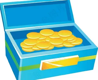 金币 金箱子图片