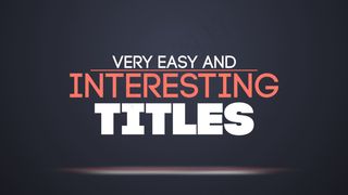 60款扁平化时尚标题字幕条动画视频...