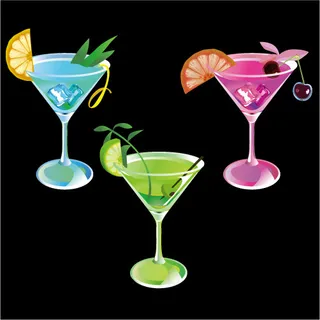 美丽的夏日饮品