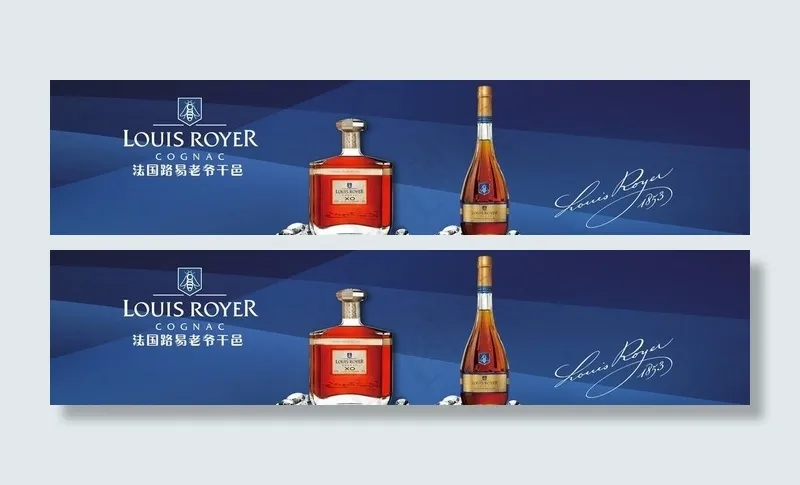 法国路易老爷干邑图片(1940X540)cdr矢量模版下载