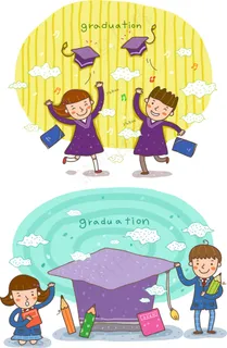 可爱的毕业生
