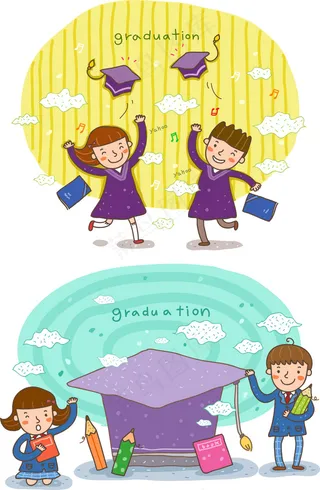 可爱的毕业生