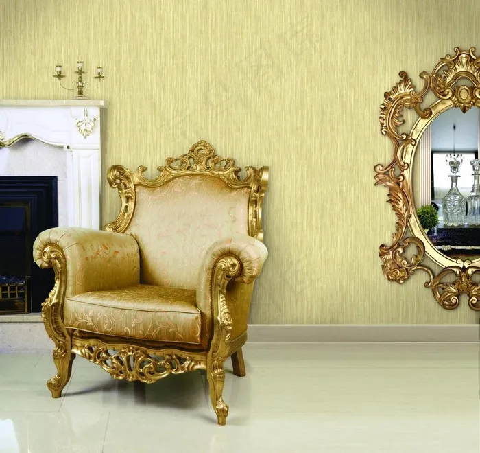 欧雅壁纸 客厅壁纸图片