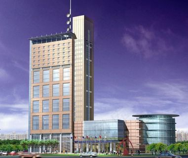 现代高层商业办公楼3D模型