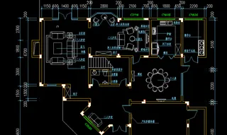 别墅装修平面图