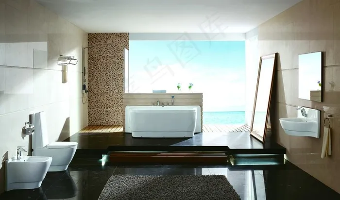 浴室效果图
