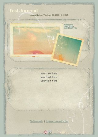 做旧纸张特效psd素材