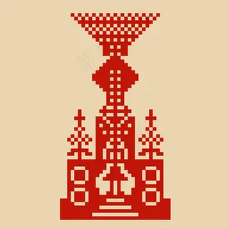 印花矢量图 毛衫图案专题 建筑 女...