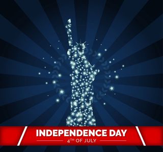 光点自由女生像