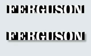 Ferguson logo设计欣赏...