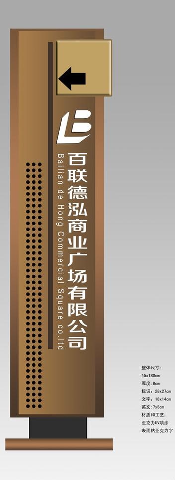 百联导示图片(4535X11339(DPI:72))psd模版下载