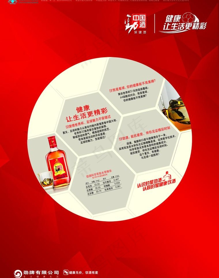 中国劲酒杂志活动海报图片