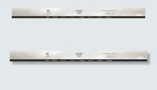 简约欧式淘宝店招